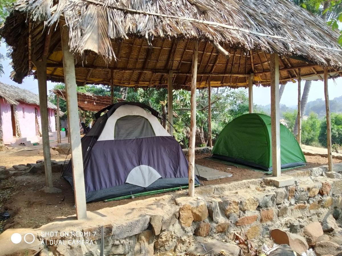 Drunken Monkey Camping Site Hotel Hampi Exterior photo