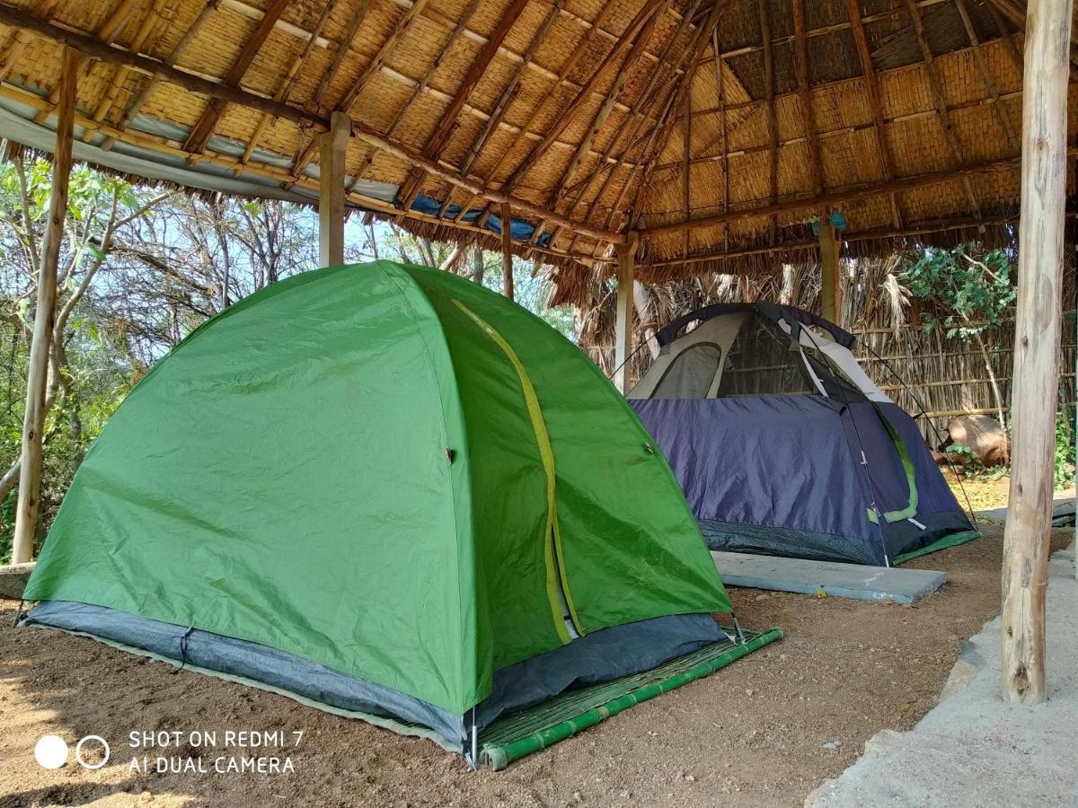 Drunken Monkey Camping Site Hotel Hampi Exterior photo