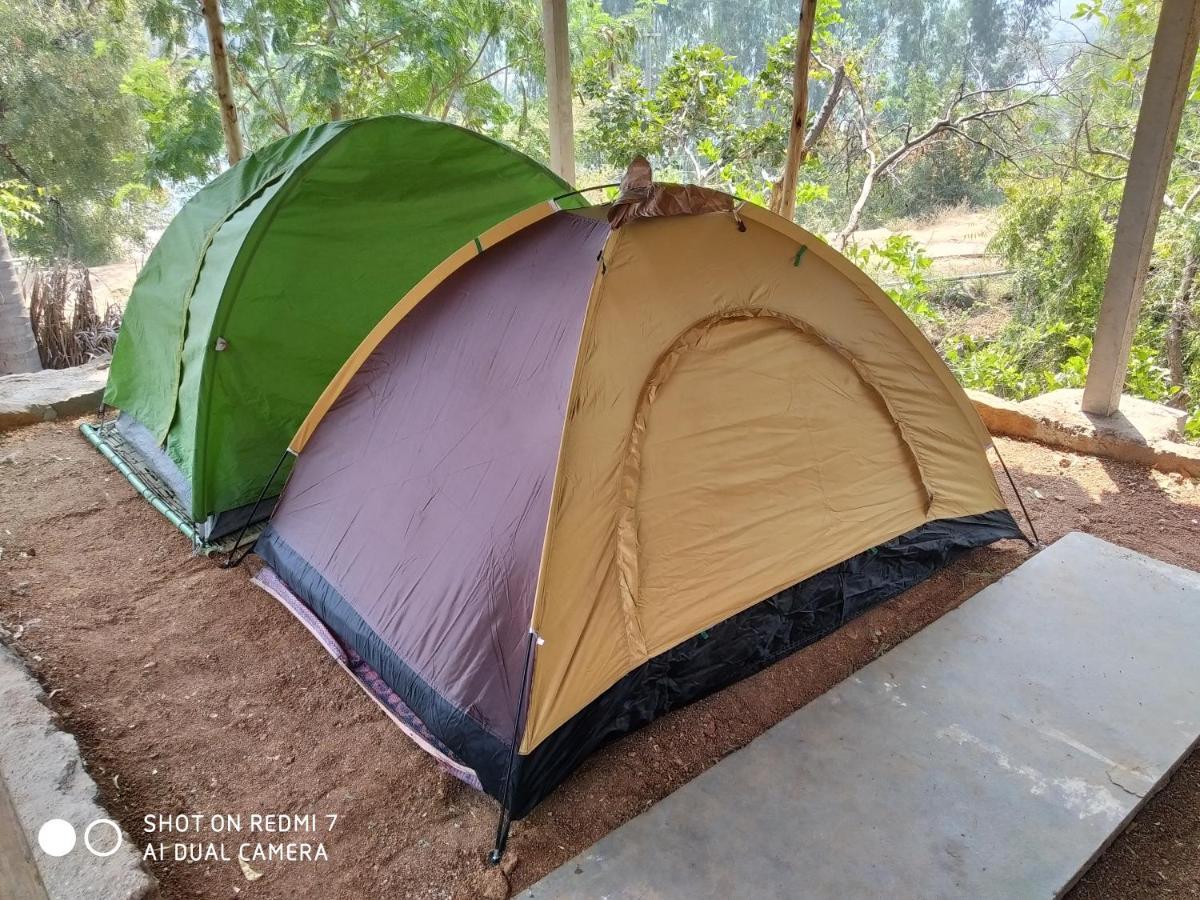 Drunken Monkey Camping Site Hotel Hampi Exterior photo