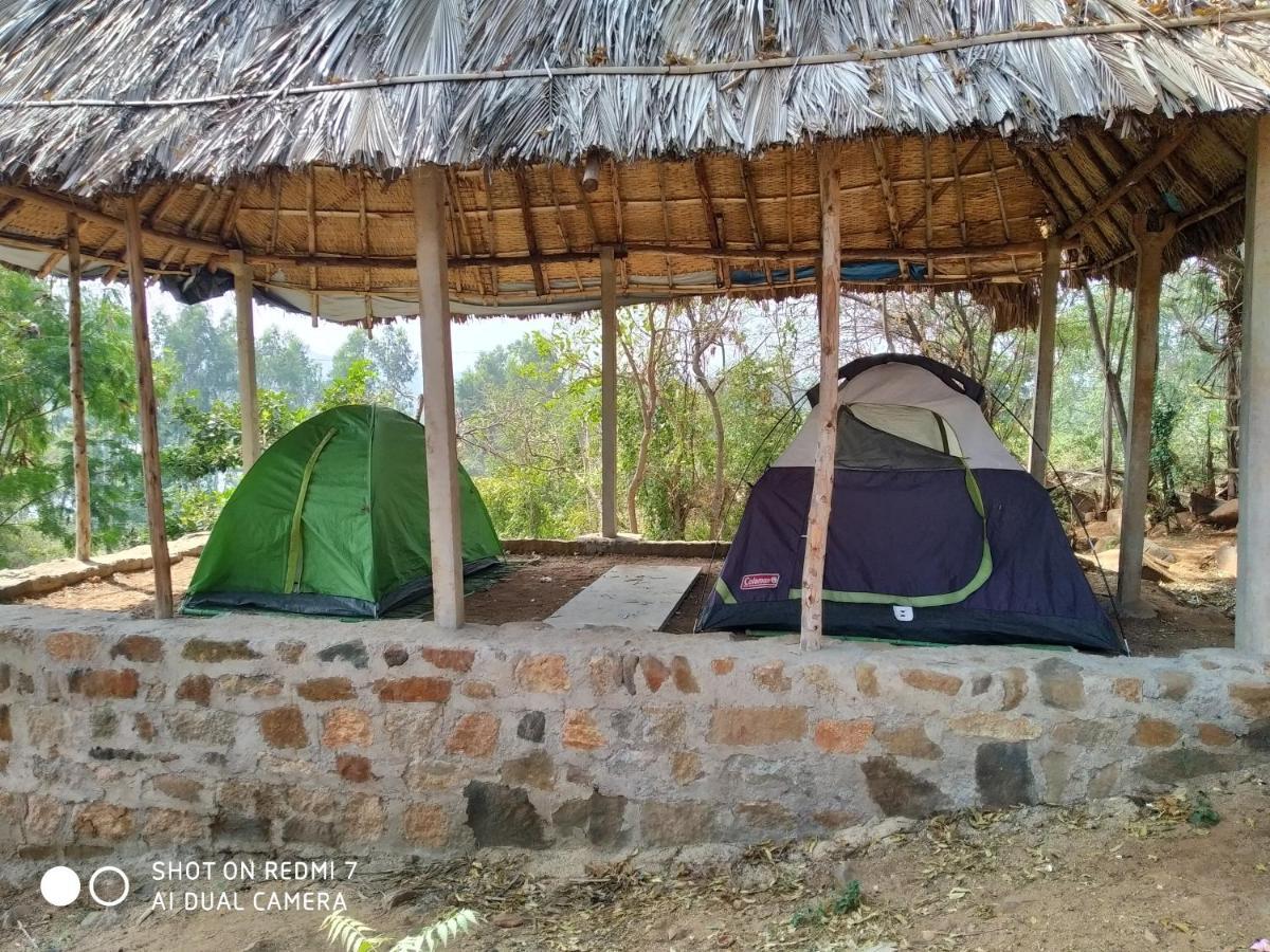 Drunken Monkey Camping Site Hotel Hampi Exterior photo