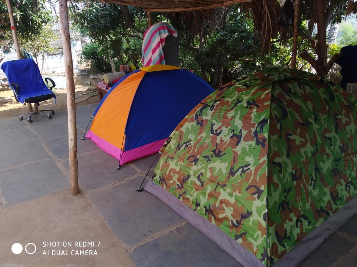Drunken Monkey Camping Site Hotel Hampi Exterior photo