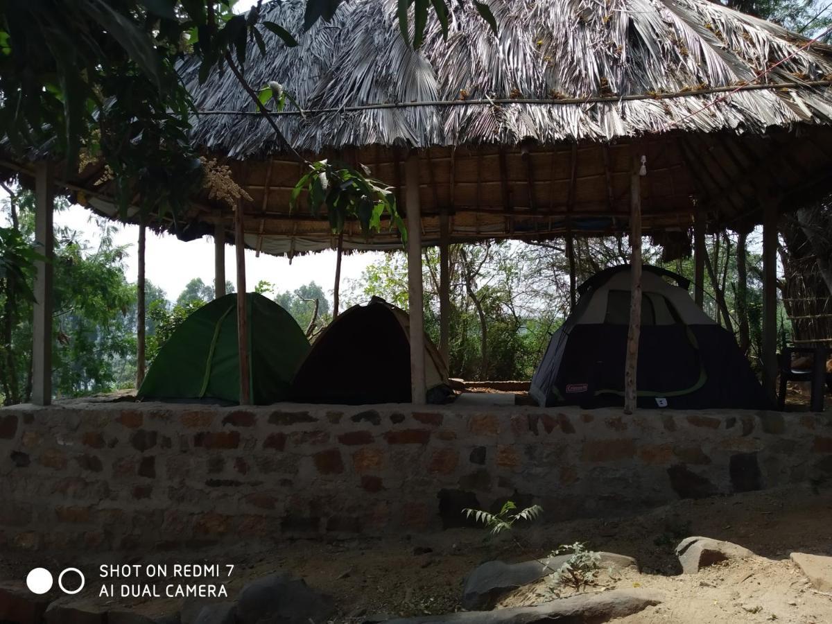 Drunken Monkey Camping Site Hotel Hampi Exterior photo